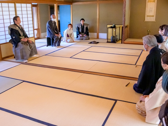 真台子披露茶会の写真