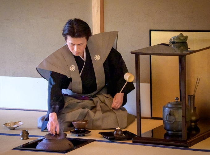 真台子披露茶会の写真