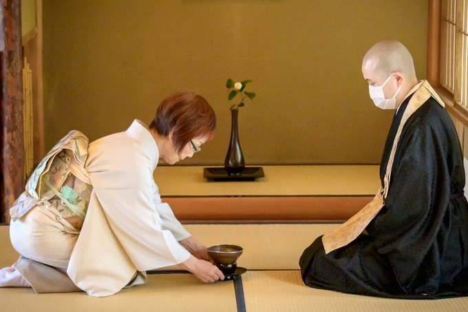 真台子披露茶会の写真