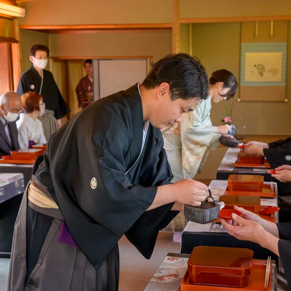 真台子披露茶会の写真
