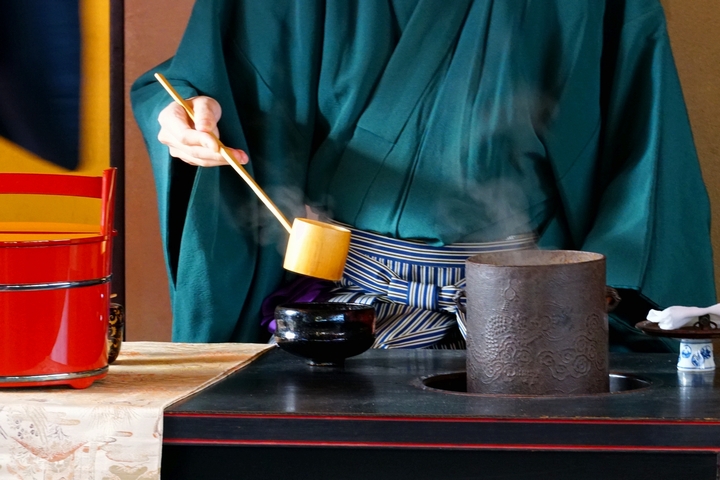 新春茶会の写真