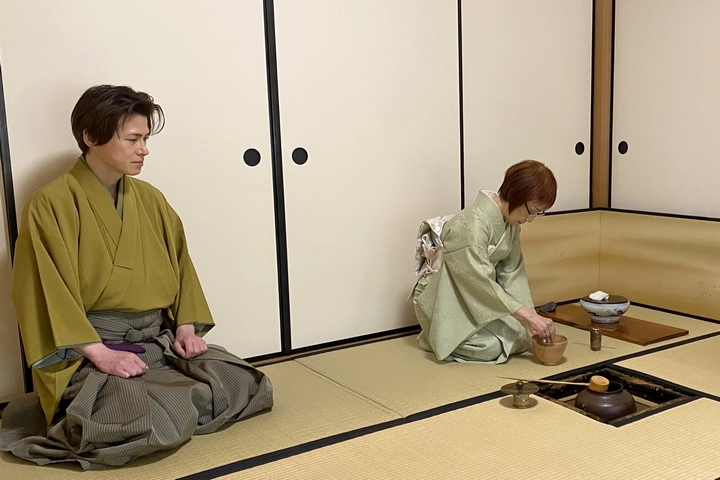 観桜茶会の写真