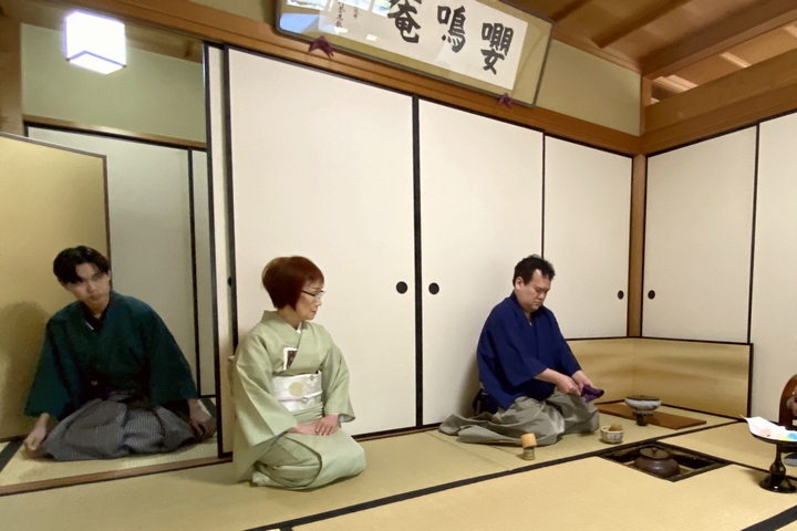 観桜茶会の写真