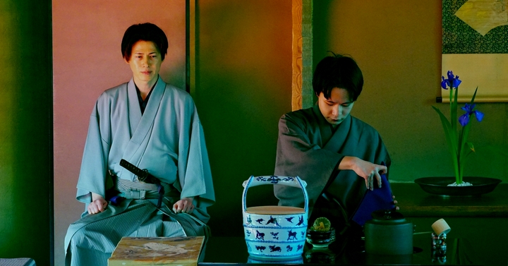 さつき茶会の写真