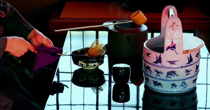 さつき茶会の写真